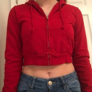 Brandy Melville Cropped Sweatshirt